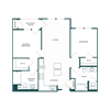 Palmia 55+ Apartments Fremont CA 2 Bedroom B5 1024 Sq Ft